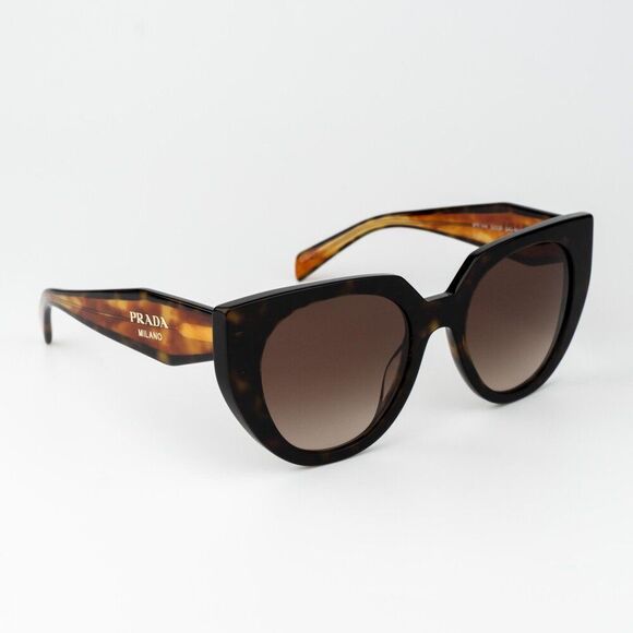 Prada Women Sunglasses Havana Brown Gradient Cat Eye PR14WS 2AU6S1 BRAND NEW main image 9